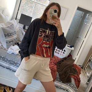 Oversized band sweatshirt